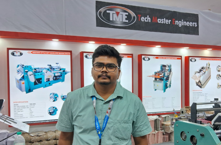 PrintPack 2025: Tech Master Engineers showcases pasting machines  
