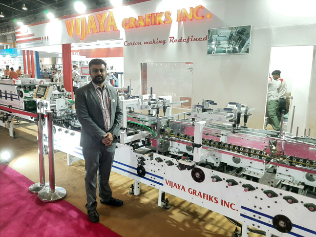 PrintPack 2022: Vijaya launches carton-erecting machine