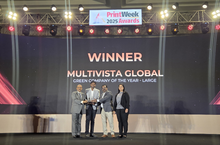 PrintWeek Awards 2025: Multivista Global wins Green Company of the Year - Large 
