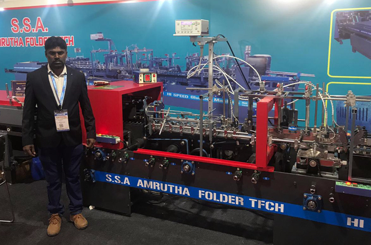 PrintPack 2019: SSA Amrutha Folder Tech notches 12 installations in 10 months