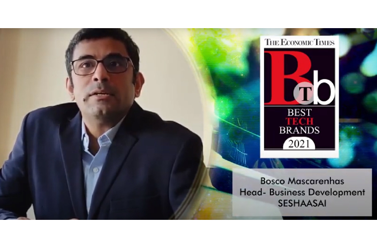Seshaasai wins ET 2021 Best Tech Brand in BSFI sector