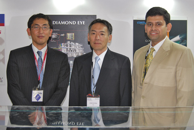 Mitsubishi showcases Diamond Eye for the Indian newspapers