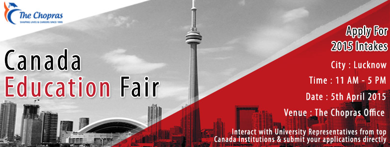 Canada Education Fair 2015 at The Chopras’ Offices