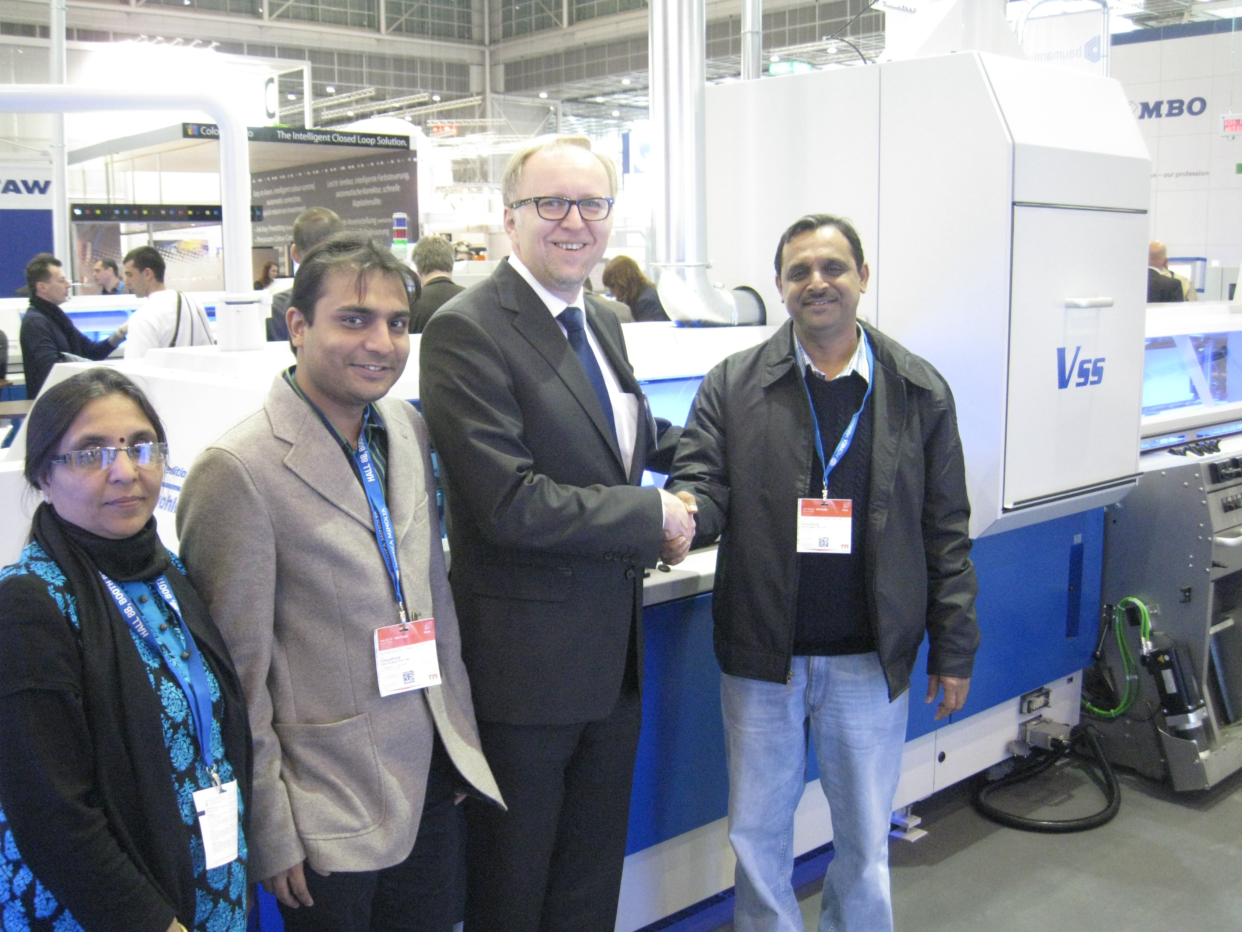 CDC books a Wohlenberg Lucro at Drupa