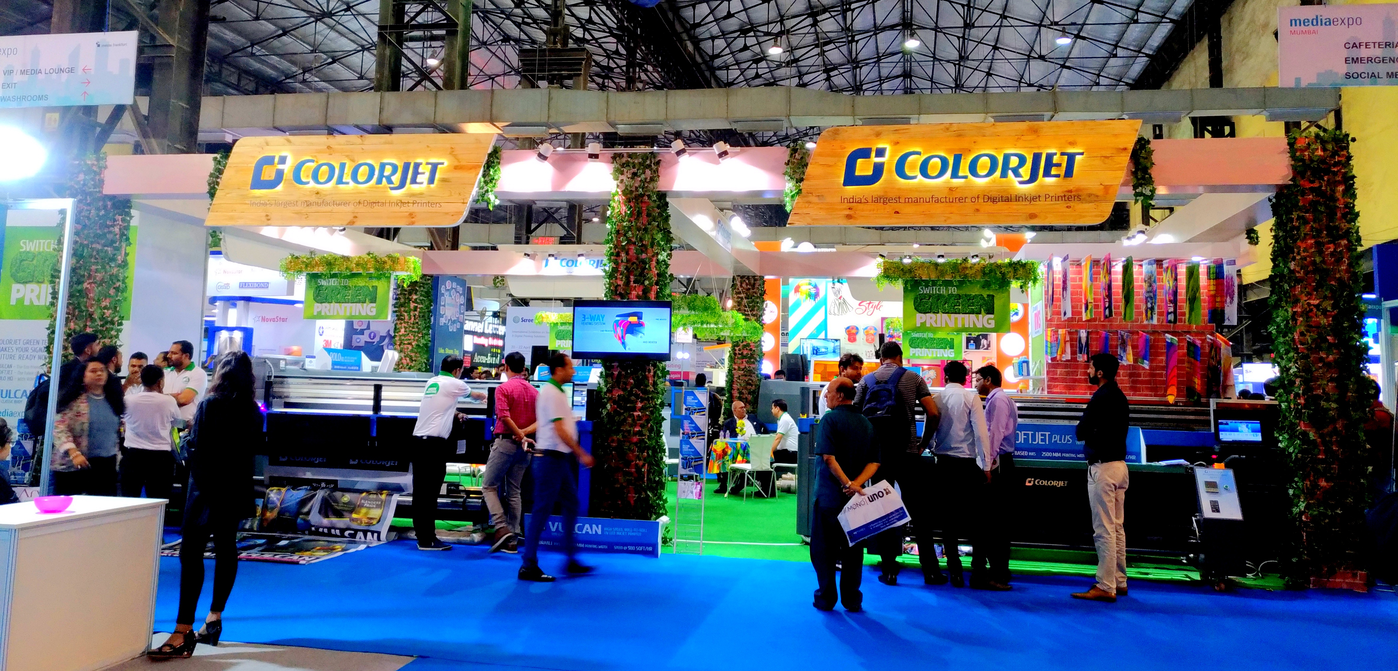 Media Expo: Colorjet showcases green printing