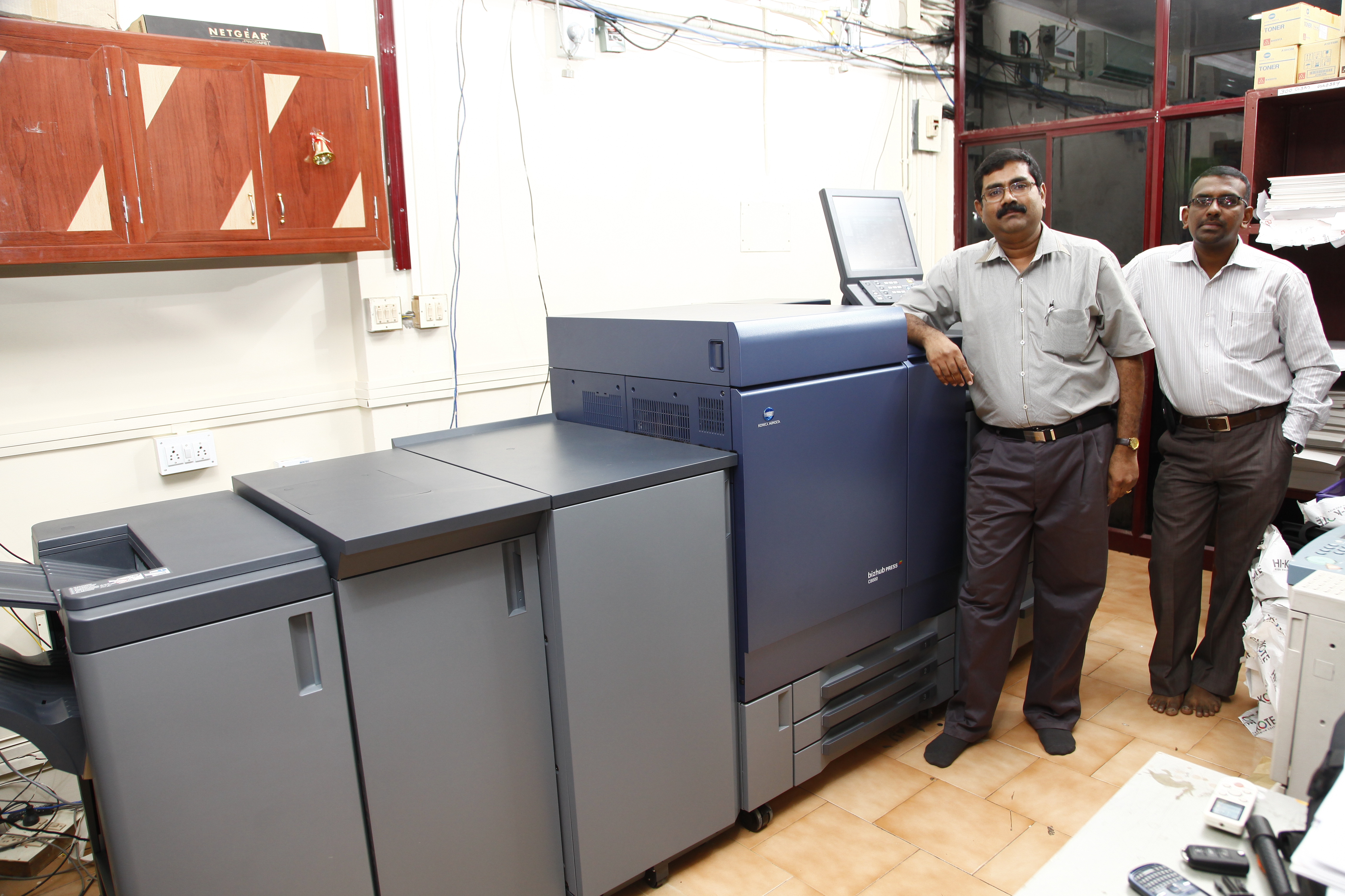 Computer Graphics boosts capacity with Bizhub C8000