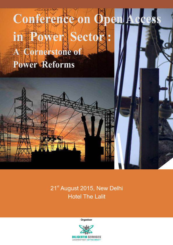 Conference on Open Access in the Power Sector: A Cornerstone of Power Reforms
