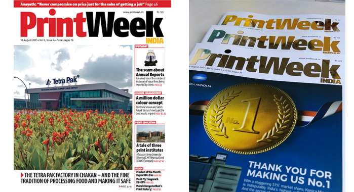 PrintWeek’s August issue: A special cover; Tetra Pak’s world-class Pune plant; Annual reports scam
