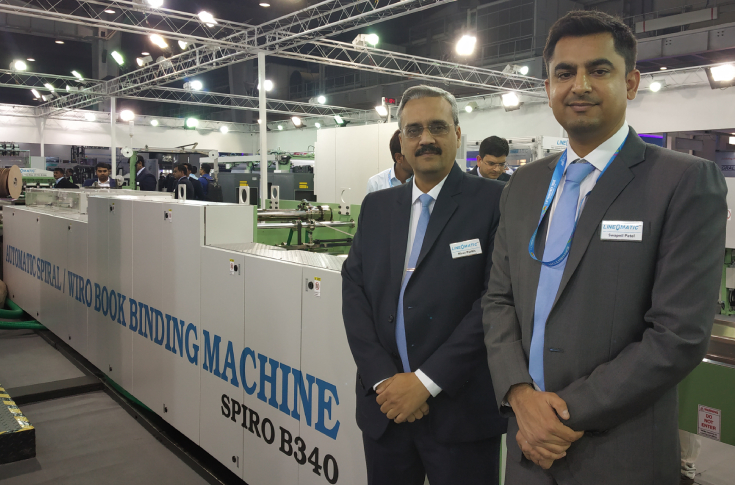 PrintPack 2019: Line O Matic launches Spiral-Wiro book binding machine 