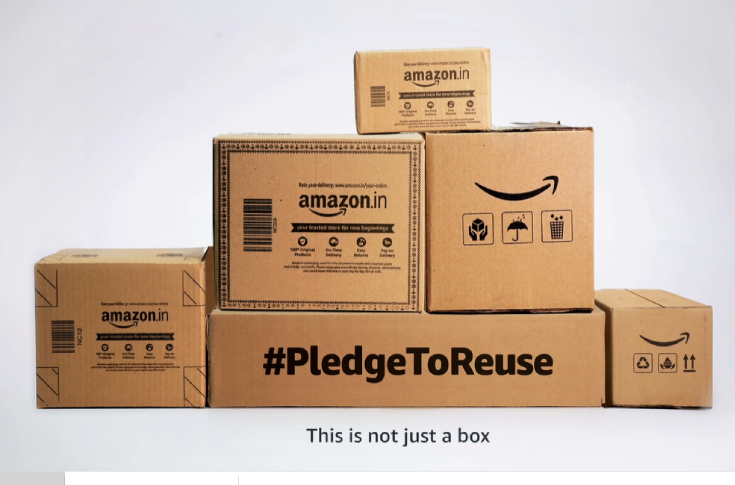 Amazon advocates collective action to reduce packaging waste