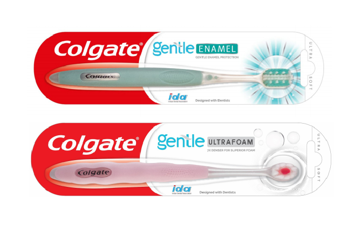 Colgate brings its Gentle series toothbrush in a premium pack