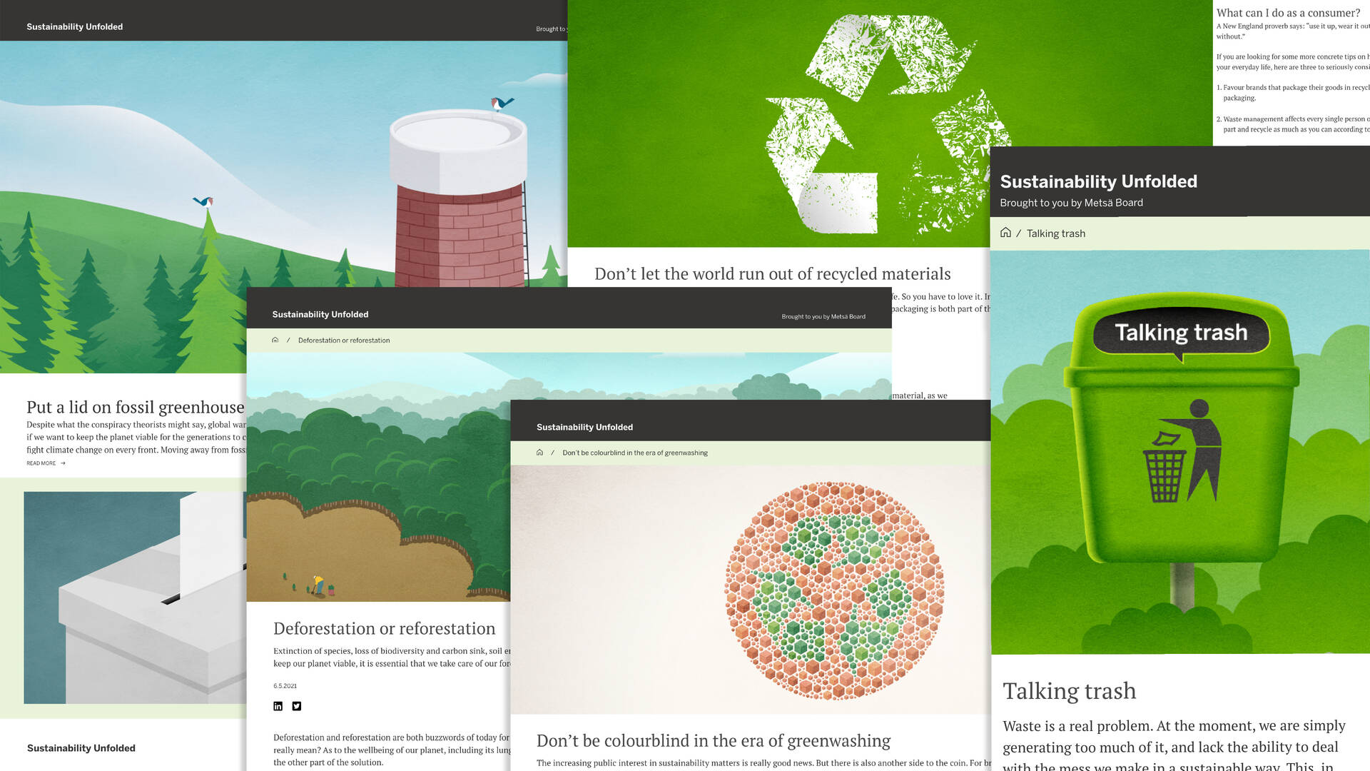 A website that digs deep into sustainability