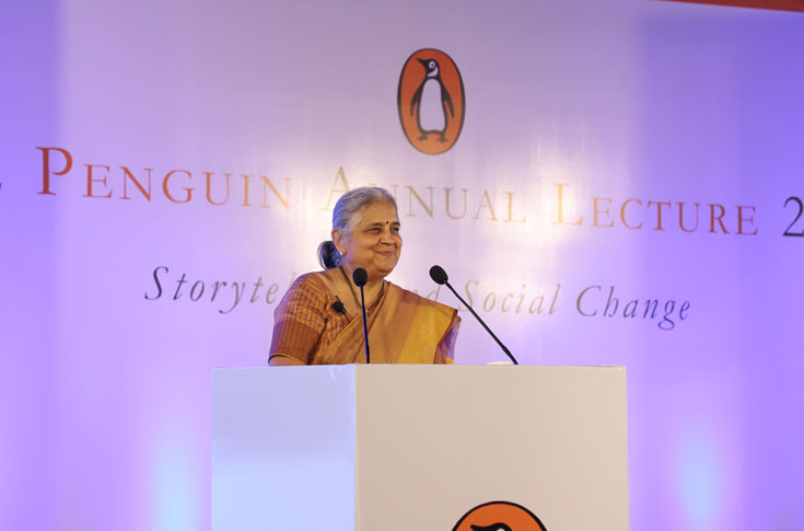 Philanthropy doesn’t mean money, says Sudha Murty