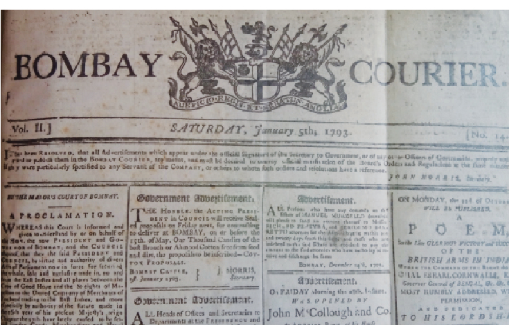 Print History: Newspaper Historians of Bombay