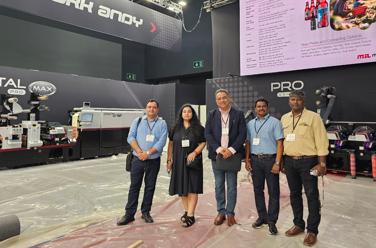 FIG joining principals at Labelexpo Asia