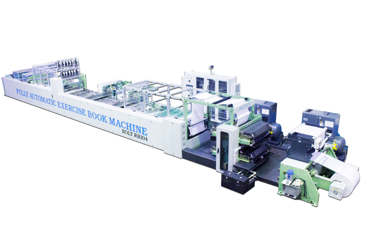 Line O Matic Bolt RB104 exercise book making machine