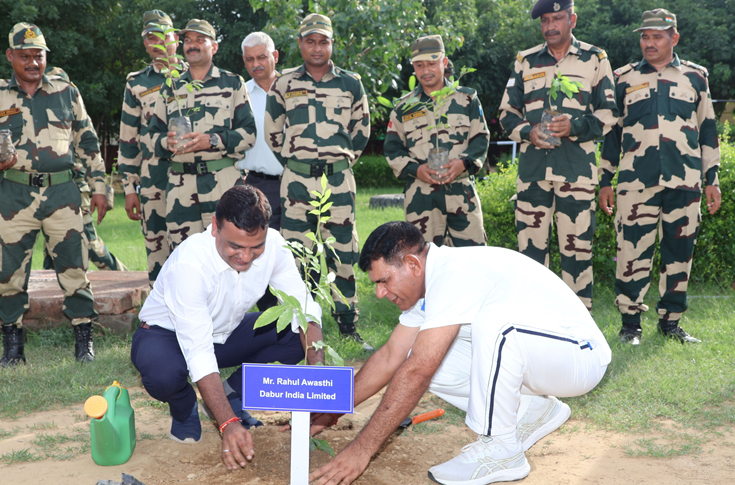 Dabur joins hands with BSF to promote herb cultivation