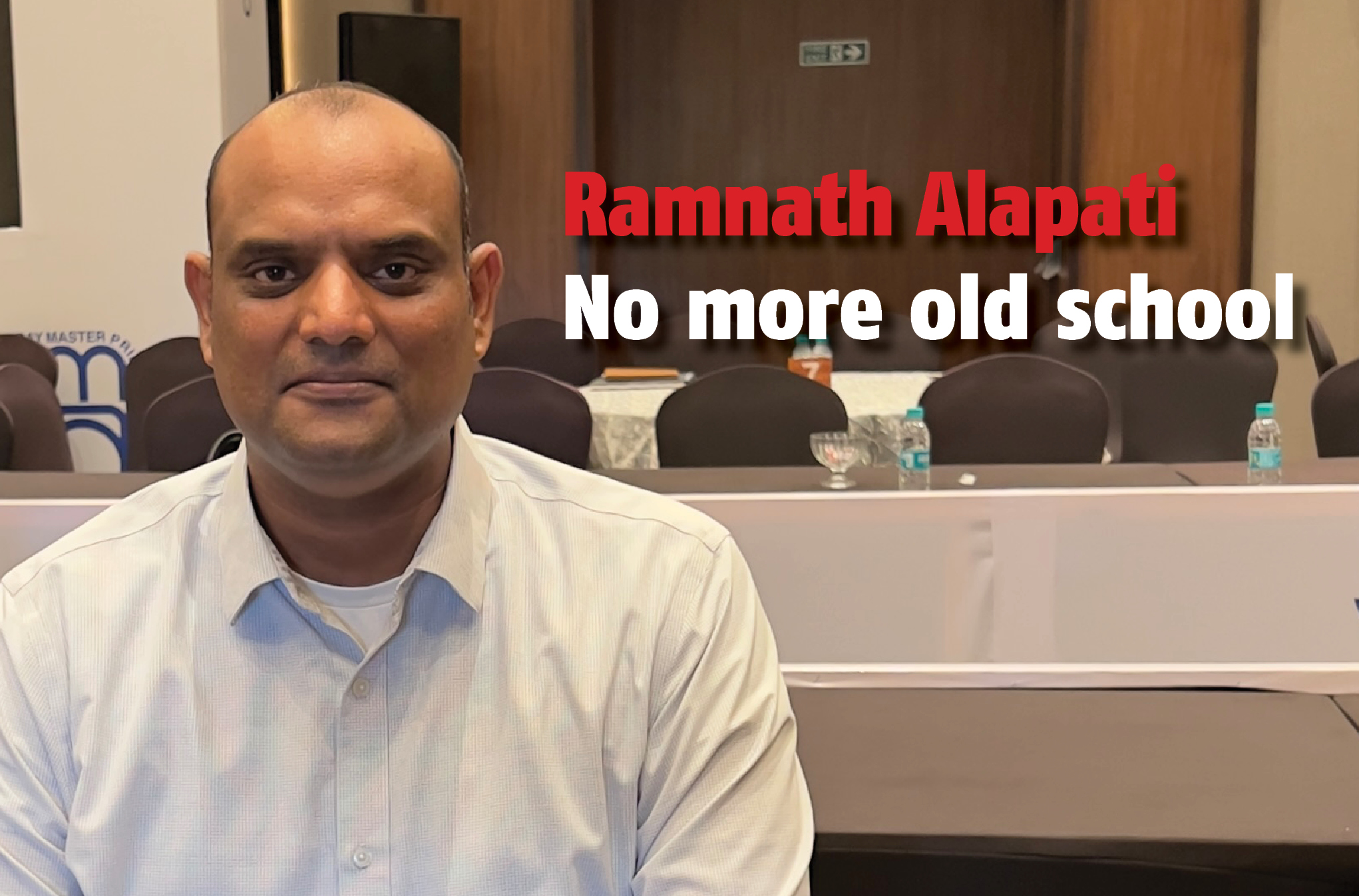 Ramnath Alapati: No more old school - The Noel D'Cunha Sunday Column