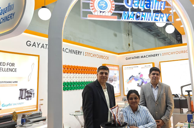 Gayathri Machinery engages with customers at Pamex