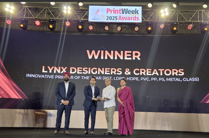 PrintWeek Awards 2025: Lynx Designers & Creators wins Innovative Printer of the Year (PET, LDPE, HDPE, PVC, PP, PS, metal/glass)