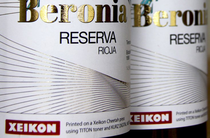 Xeikon, Kurz advance with digital alternative to hot foil