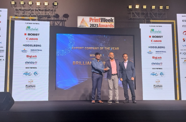 PrintWeek Awards 2023: Brilliant Printers wins Export Company of the Year (Joint Winner)