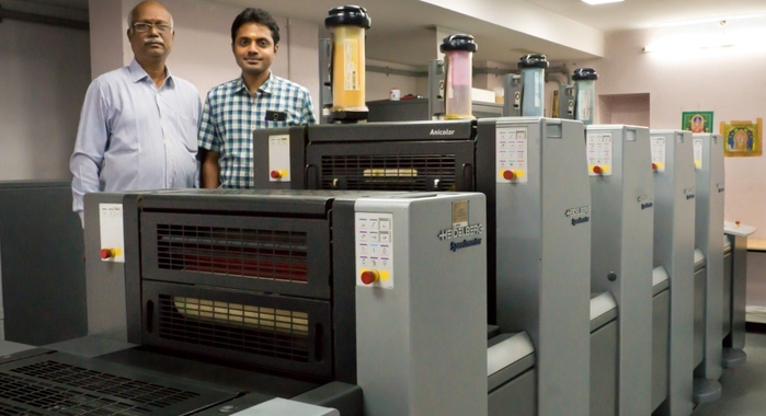 Heidelberg notches five Anicolor presses in India
