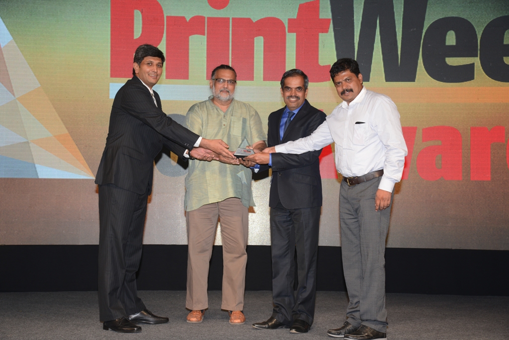 Quenby Transfers India wins PrintWeek India Company of the Year 2014