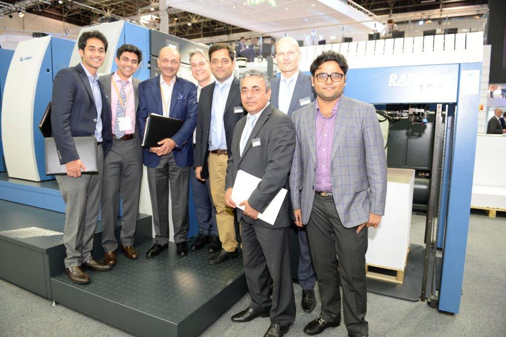 Super Drupa sales for KBA in India