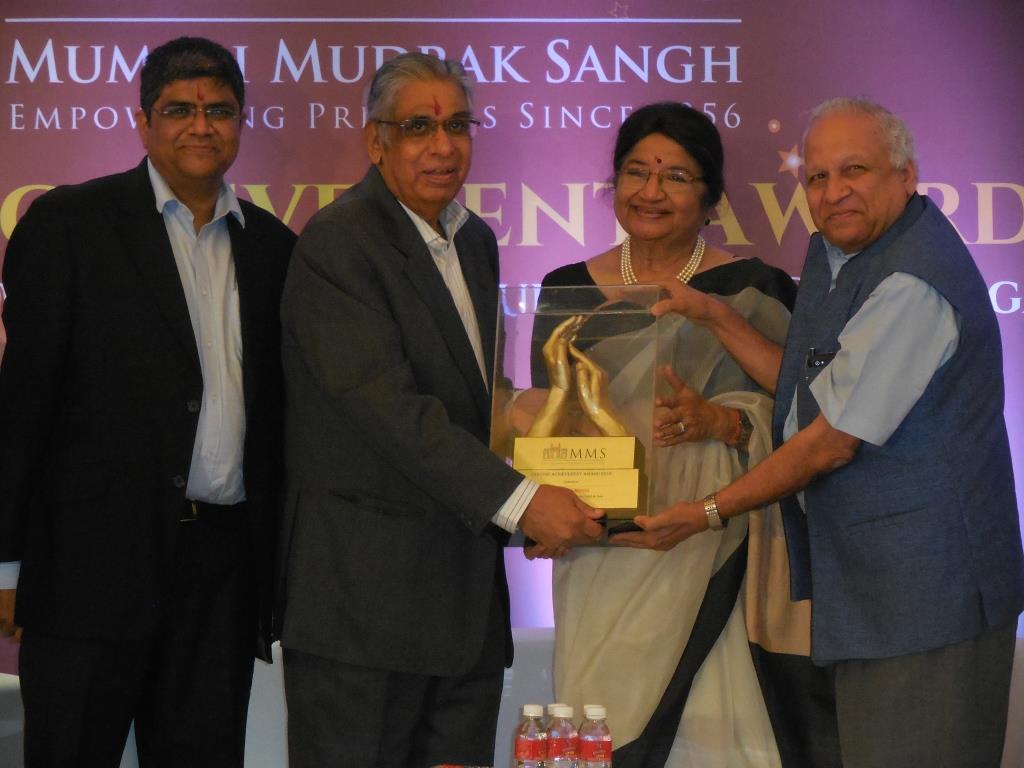 Lifetime Achievement Award to Arun Mehta