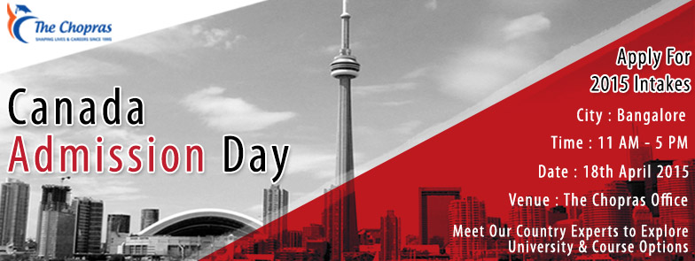 Gear Up Bangalore for Canada Education Fair