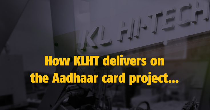 How KLHT delivers on the Aadhaar card project... - The Noel D'Cunha Sunday Column