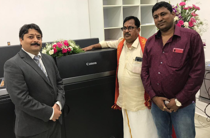 Ambica Print Shop opens business; installs Canon's C10000VP