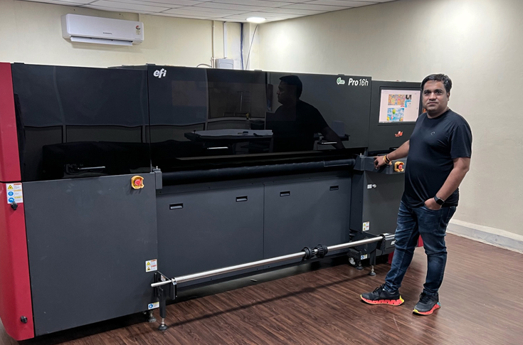 Mehta Graphics & Printers buys EFI Pro 16h 