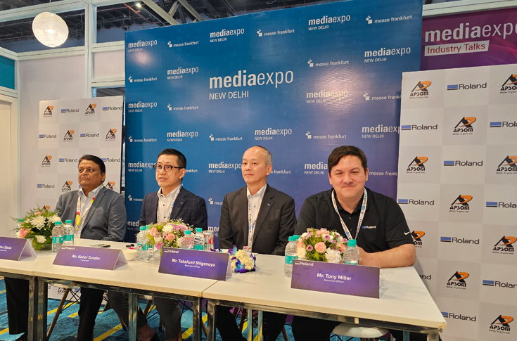 Media Expo Delhi 2024: ColorJet hosts exclusive press conference with Roland DG