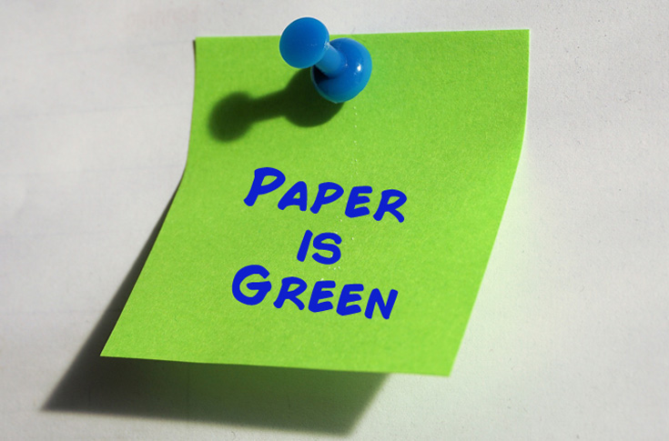 Digital only – not a solution to save trees