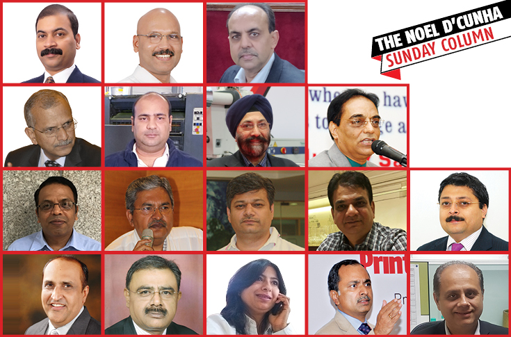 Print calypso with 17 industry icons - The Noel D'Cunha Sunday Column