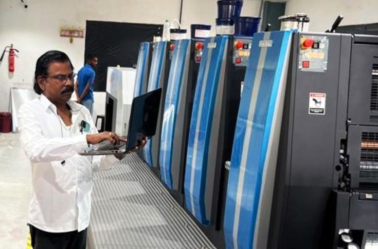 Hosur Cluster Pack Prints invests in Komori