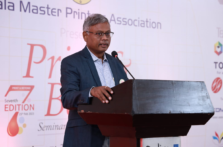 ​​K Selvakumar's stirring message at the Print and Beyond seminar in Kochi