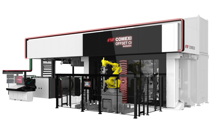 Labelexpo 2023: Comexi displays offset printing with central impression cylinder