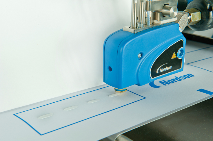 Tamper-evident pharmaceutical packaging using adhesive