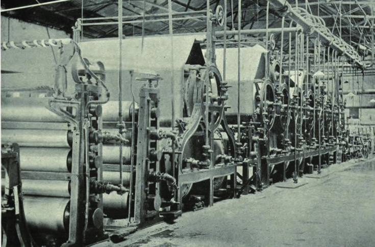 Print History: Titaghur Paper Mills - Paper Manufacturing in the 1890s