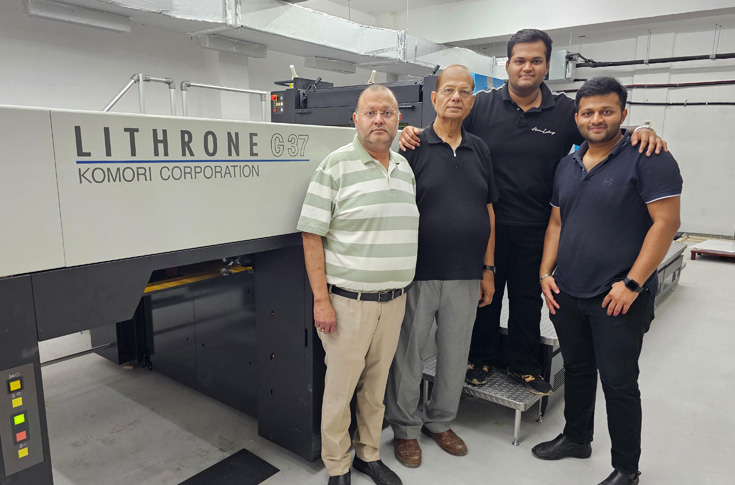 Shree Jee Printers surging with new Komori