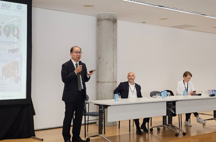 Konica Minolta unveils next-gen AccurioLabel Prototype at Labelexpo  