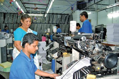 Reprographic and Printing Services: Life and belief of a woman printer