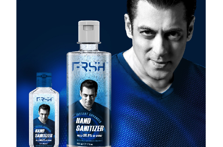 Actor Salman Khan launches personal care brand Frsh