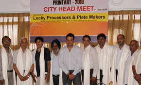 Print leaders meet in Ludiana to talk about the importance of forming associations