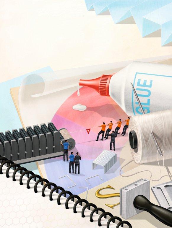 The Hybrid shopfloor: Common post-press or bespoke finishing?