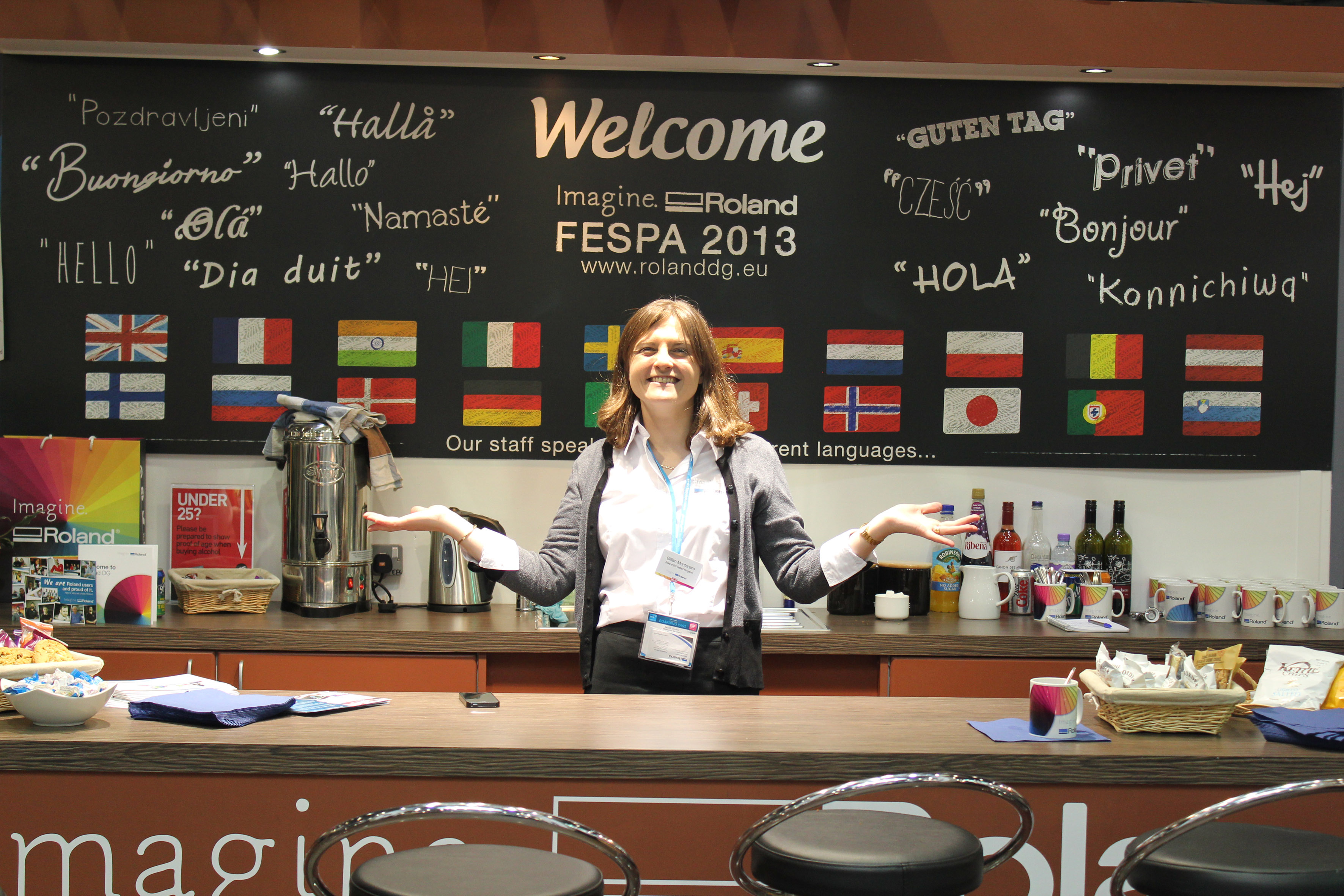 Roland celebrates successful show at Fespa 2013