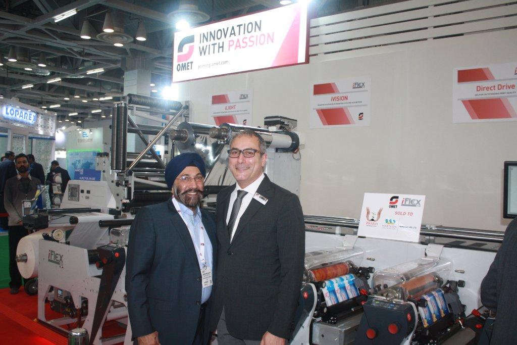 New Omet iFlex at Huhtamaki PPL and Insight Graphics